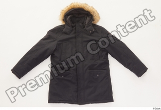 Clothes   271 black coat black parka casual hood…